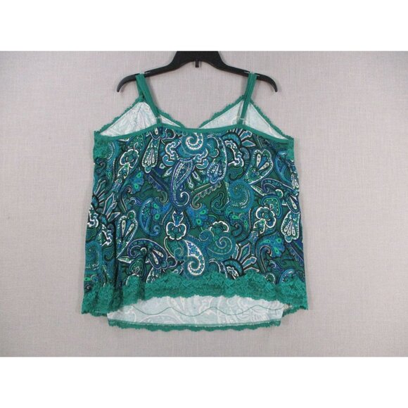 Lane Bryant Plus Size 22/24Paisley Lace Camisole Top - Picture 7 of 8